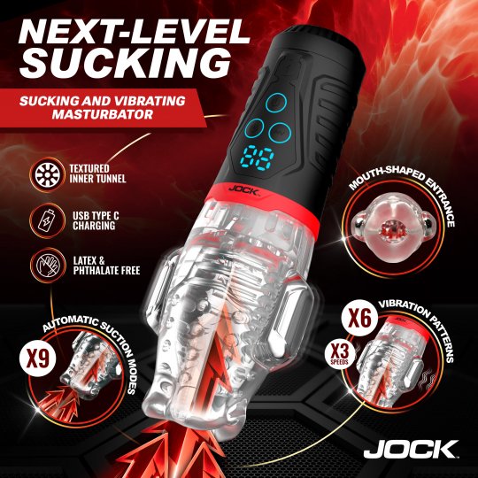 Power Suck Sucking &amp; Vibrating Masturbator XR BRANDS