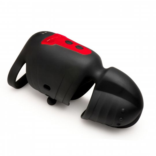 Helmet Humper Gyrating &amp; Vibrating Silicone Masturbator