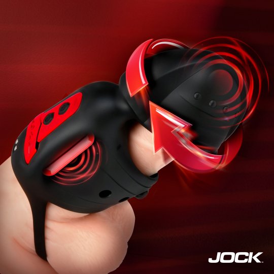 Helmet Humper Gyrating &amp; Vibrating Silicone Masturbator