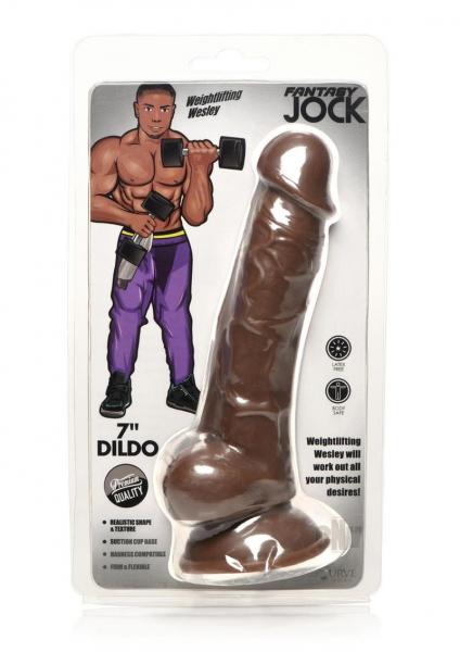Jock Weightlifting Wesley Dildo with Balls CURVE NOVELTIES