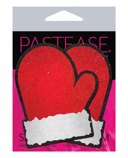 Pastease Santa Mittens NEVA NUDE