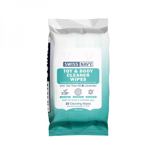 Swiss Navy Toy And Body Cleaner Wipes M.D SCIENCE LAB