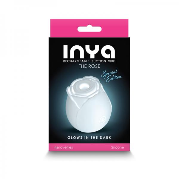 Inya The Rose Rechargeable Suction Vibe Glow in Dark - SP BOUTIQUE