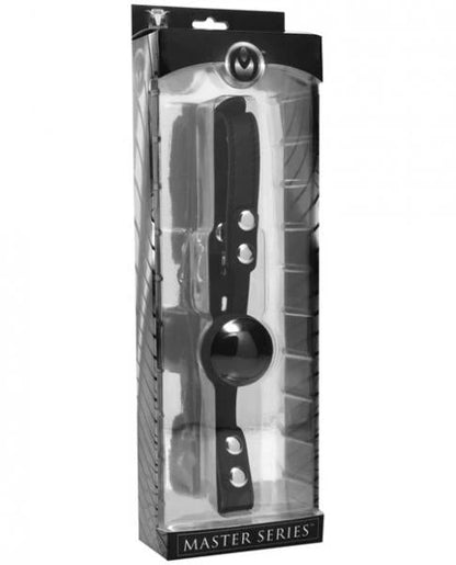 Premium Hush Silicone Comfort Ball Gag MASTER SERIES