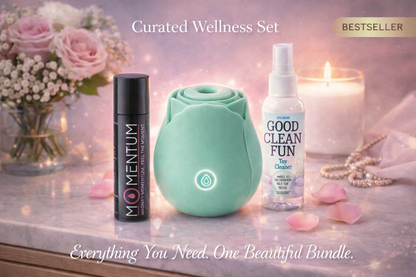 Luxury Rose Wellness Bundle – Lubricant &amp; Care Essentials