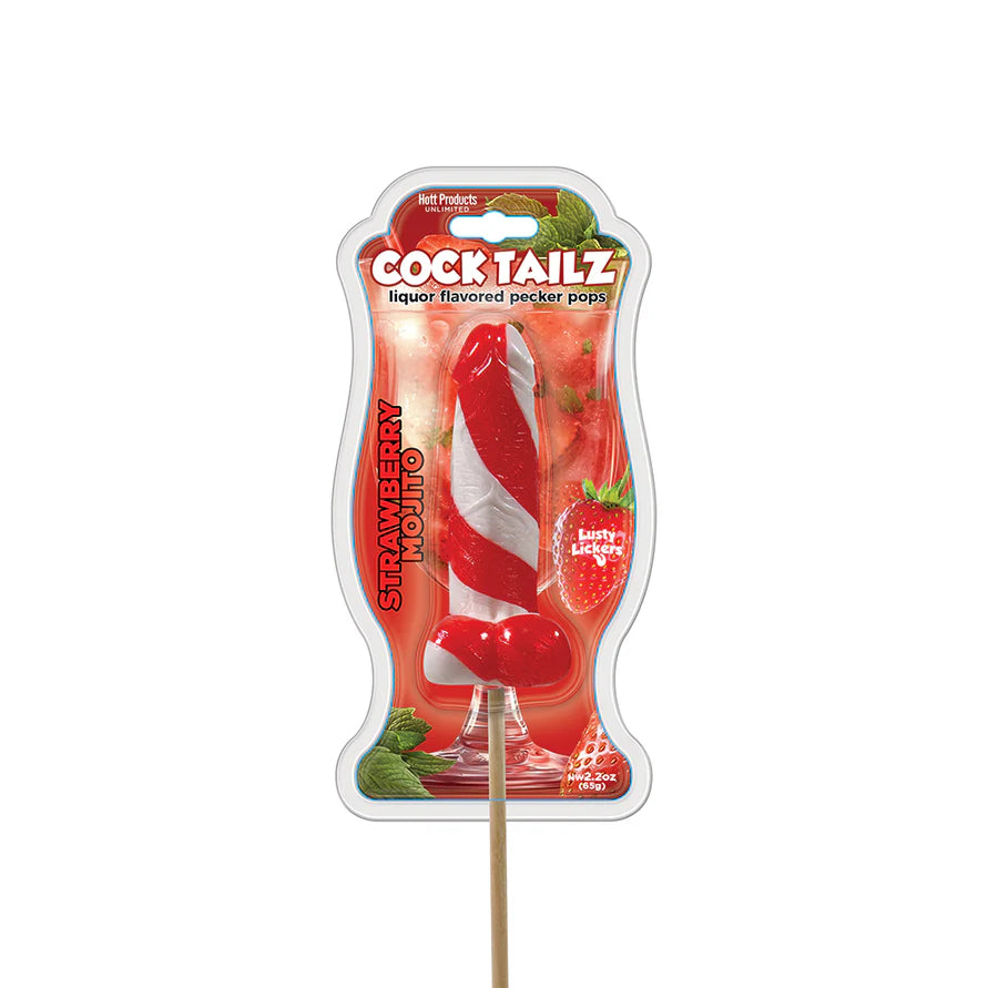 Pecker Shaped Liquor Flavored Lollipop Great Taste