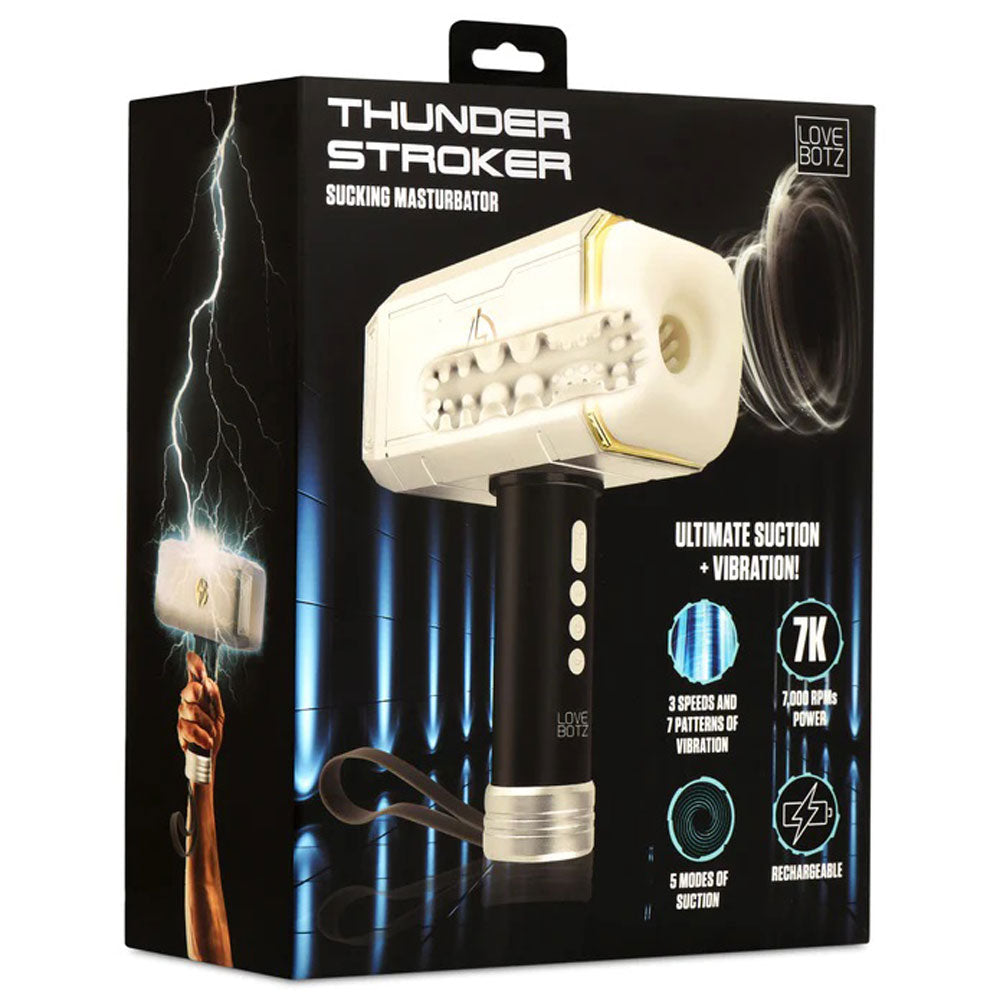 Thunder Stroker Sucking Masturbator XR BRANDS