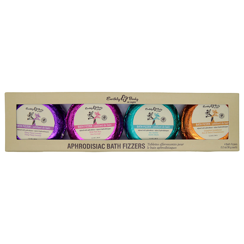 Earthly Body at Night Aphrodisiac Collection Bath Fizzer Set