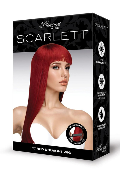 Scarlett Premium Styable Wig Red