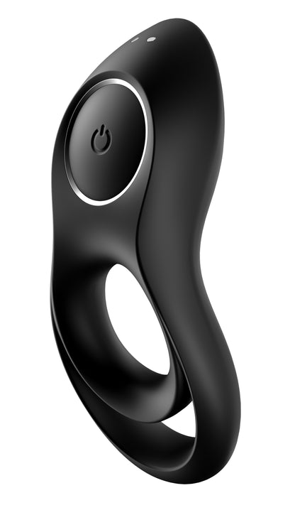 Satisfyer Epic Duo Ring Vibrator - Black