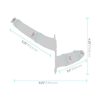 Silicone Strap-on Harness Dildo LUX FETISH