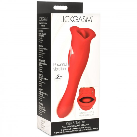 Lickgasm Kiss &amp; Tell Pro Dual-Ended XR LLC