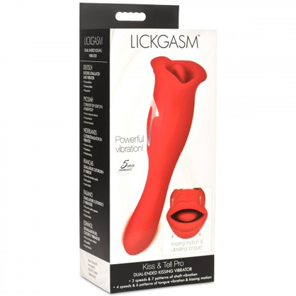 Lickgasm Kiss &amp; Tell Pro Dual-Ended XR LLC