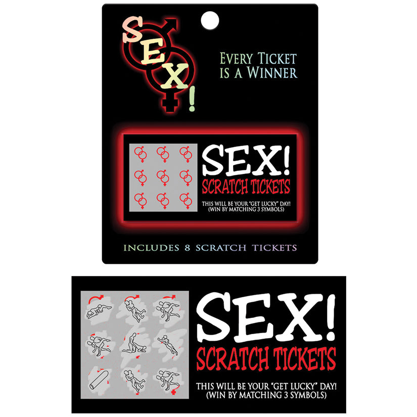 SEX! Scratcher Tickets (8 Pack) KHEPER GAMES
