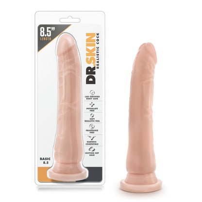 Dr. Skin - Realistic Cock - Basic 8.5 - Beige BLUSH
