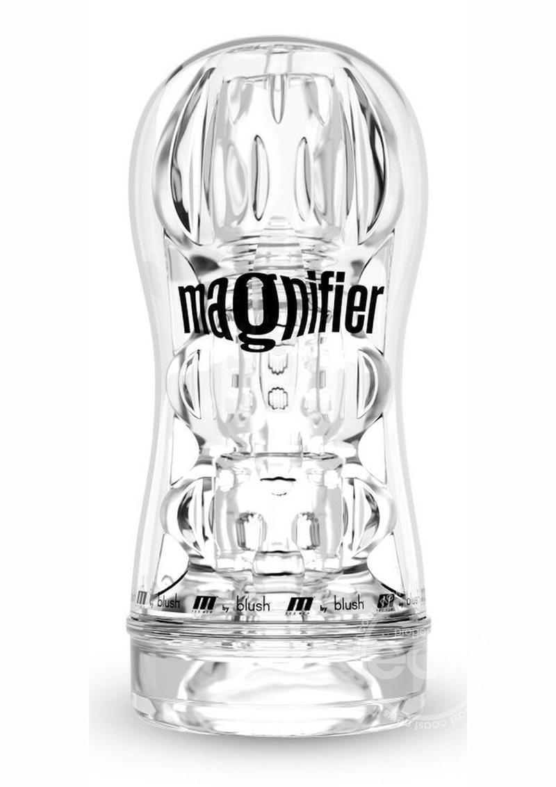 M for Men Soft and Wet Magnifier Stroker BLUSH