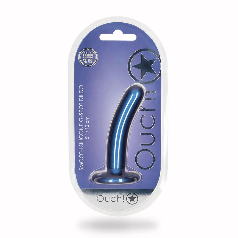 Ouch! Smooth Silicone 5 in. G-Spot Dildo OUCH!
