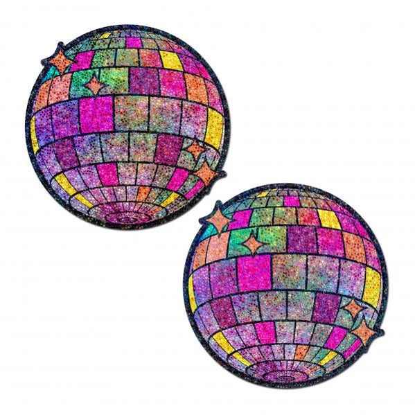 Pastease Shimmering Disco Ball NEVA NUDE