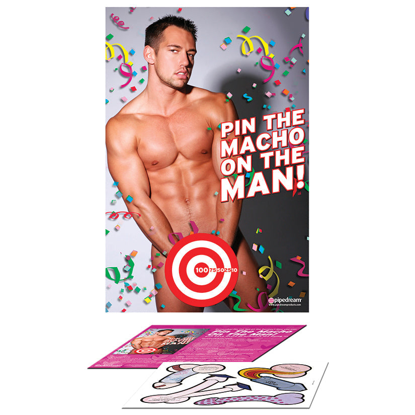 Pin The Macho On The Man! Game PIPEDREAM