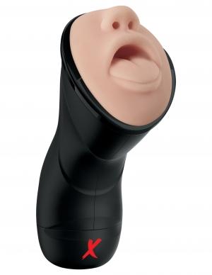 PDX Elite Deep Throat Vibrating Stroker - SP BOUTIQUE