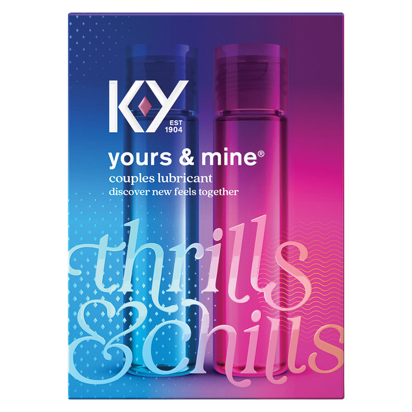K-Y Yours &amp; Mine Couples Lubricant Set - SP BOUTIQUE