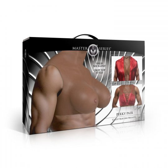 front box of perky silicone breast