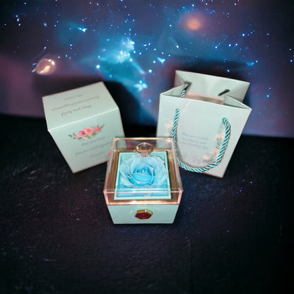 ROTATING ETERNAL ROSE GIFT BOX SP BOUTIQUE