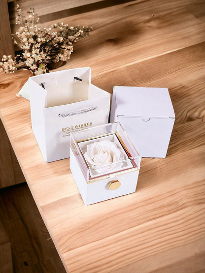 ROTATING ETERNAL ROSE GIFT BOX SP BOUTIQUE