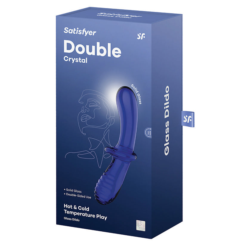 Satisfyer Double Crystal Glass Dildo SATISFYER