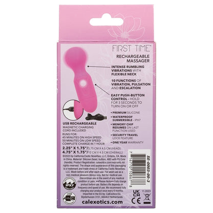 First Time Rechargeable Massager CALEXOTIC