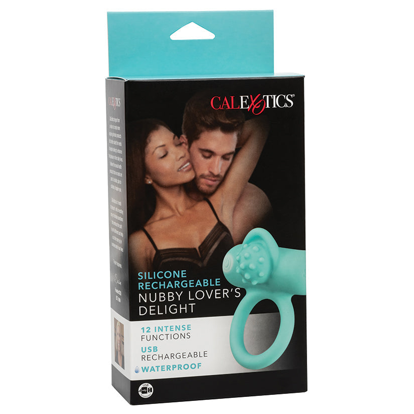 Silicone Rechargeable Nubby Lover’s Delight CALEXOTIC