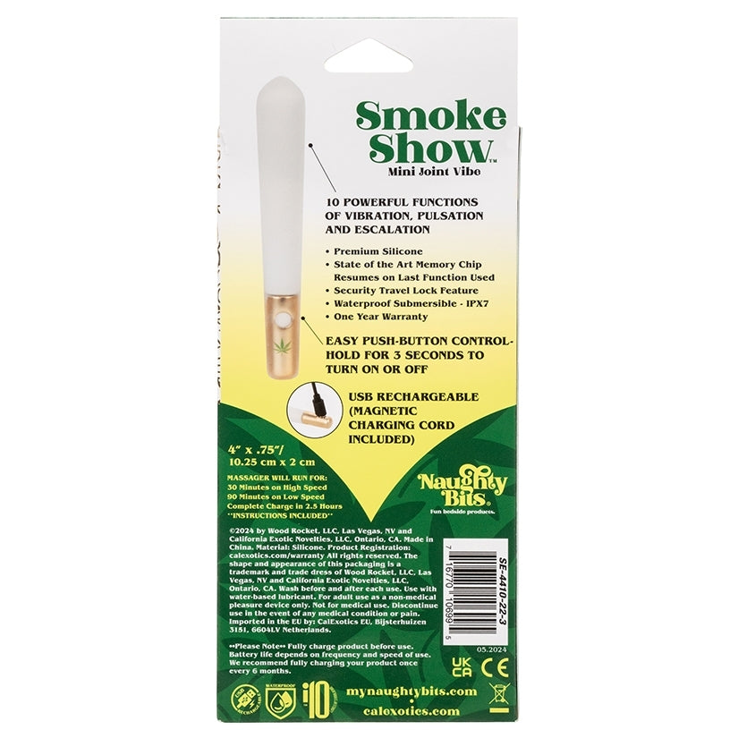 Naughty Bits® Smoke Show™ Mini Joint Vibe CALEXOTIC