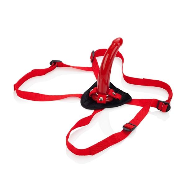 Red Rider Adjustable Strap On CALEXOTIC