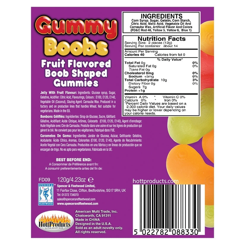 Gummy Boobs HOTT PRODUCTS