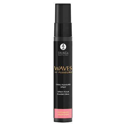 Shunga Waves of Pleasure Oral Pleasure Spray-Watermelon for enhancing intimacy and pleasure.