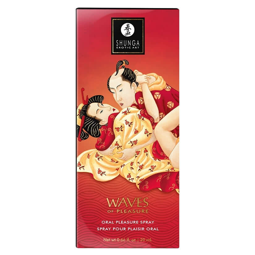 Shunga Waves of Pleasure Oral Pleasure Spray-Sparkling Strawberry