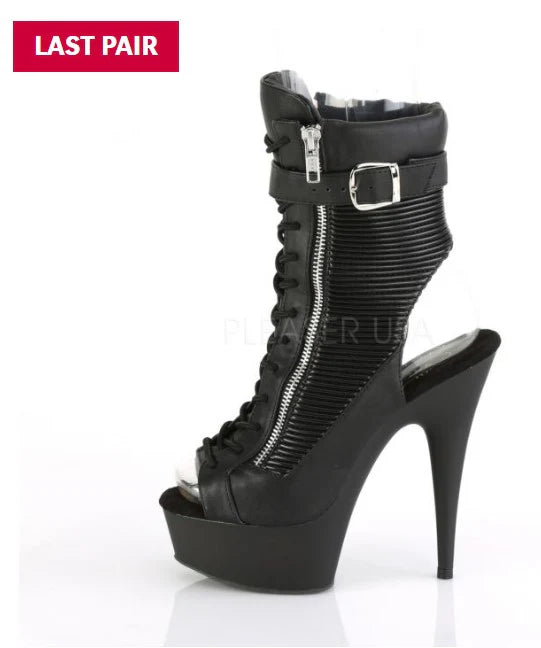 Delight Faux Leather Boots/1Pc Essence Of Glamour Teddy SP BOUTIQUE