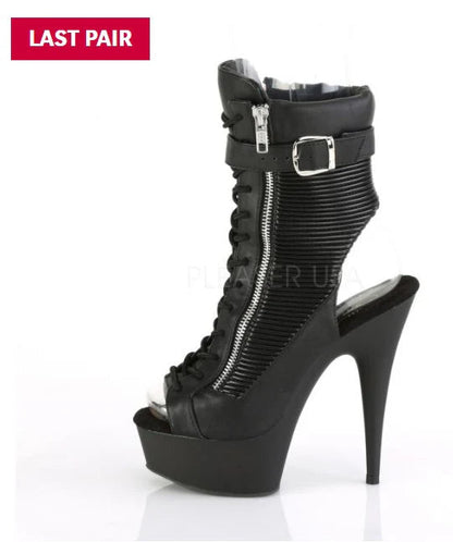 Delight Faux Leather Boots/1Pc Essence Of Glamour Teddy SP BOUTIQUE