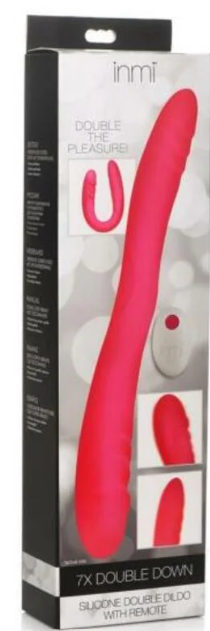 Inmi 7x Double Down Dildo W/remote - SP BOUTIQUE
