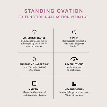 Standing Ovation Dual-Action Vibrator