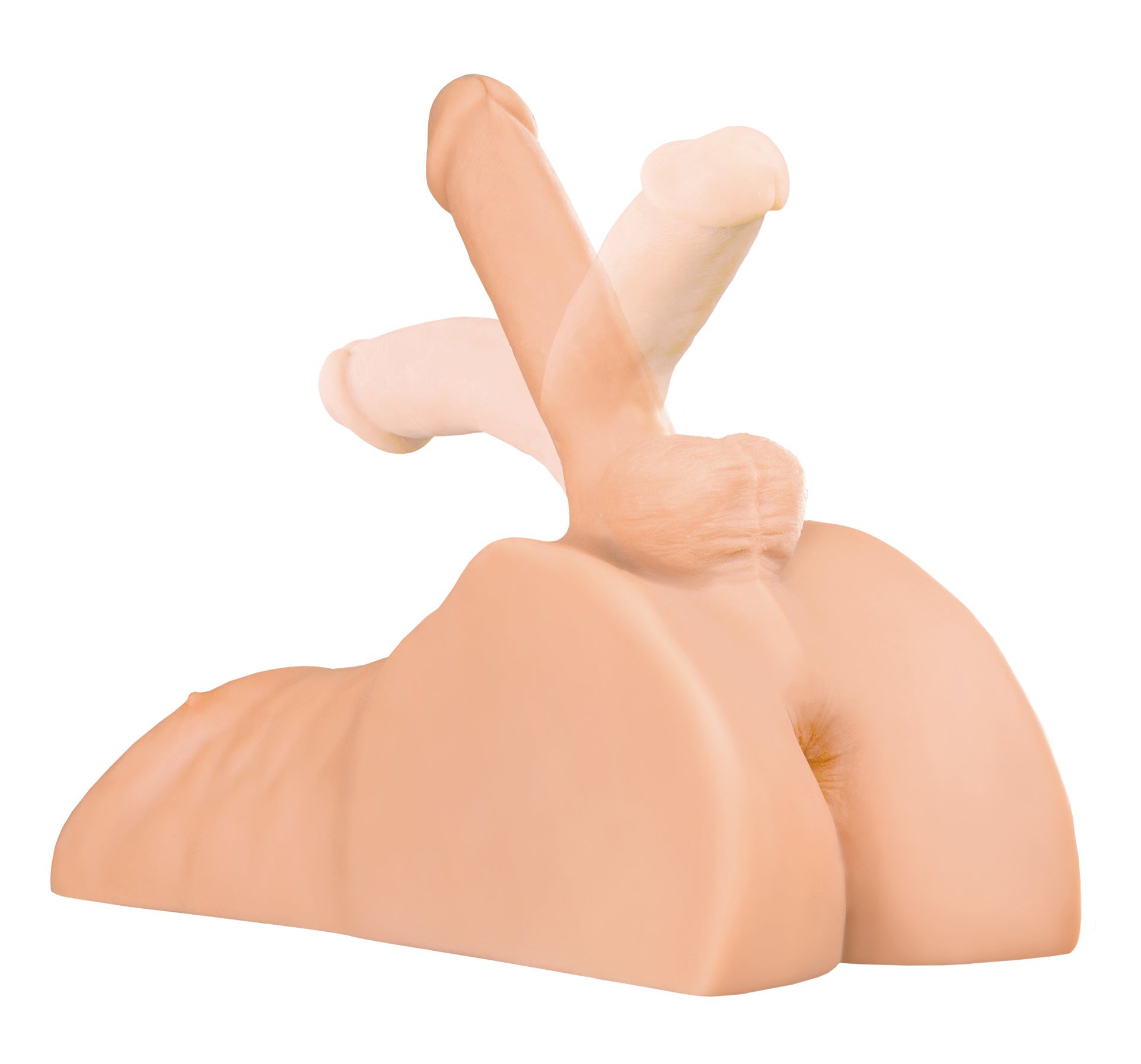 PDX Plus Perfect Ride Dildo and Masturbator