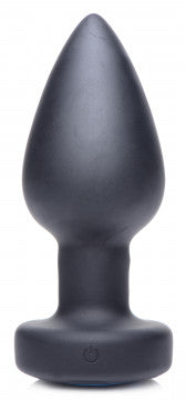 Zeus Vibe &amp; Estim Silicone Anal Plug - 10 Vibrations &amp; Shocks, USB Rechargeable, Body-Safe Pleasure - SP BOUTIQUE