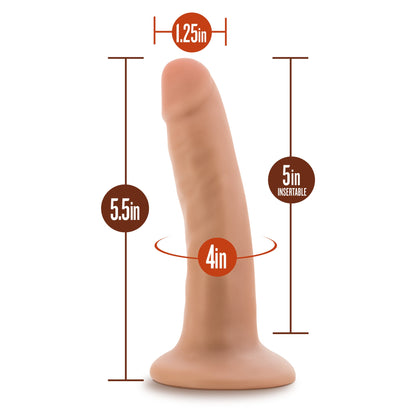 Dr. Skin - 5.5 Inch Cock with Suction Cup BLUSH