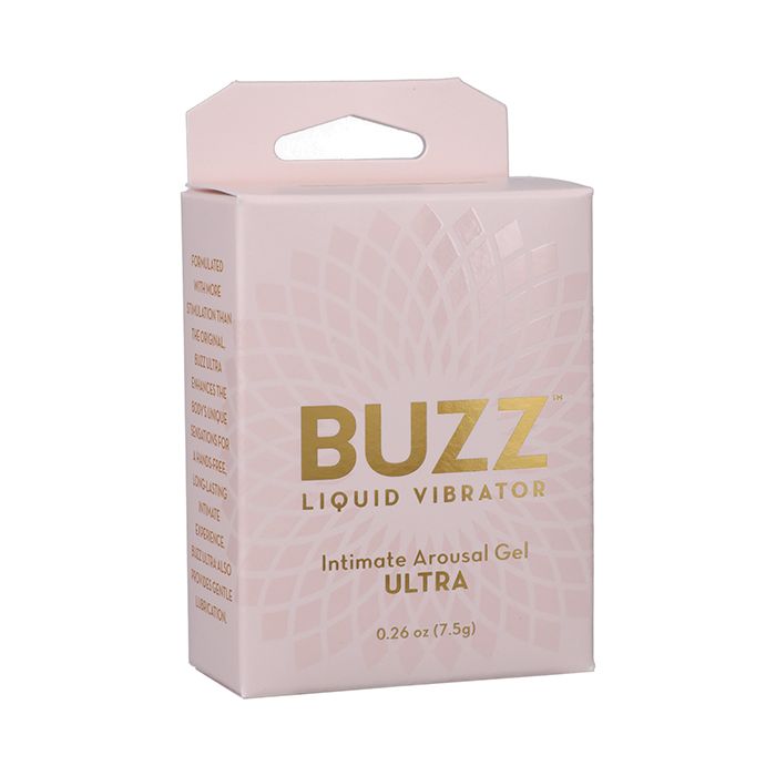 Buzz Ultra Liquid Vibrator Intimate Arousal Gel DOC JOHNSON