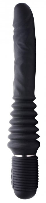 10x Gode vibrant et poussant en silicone