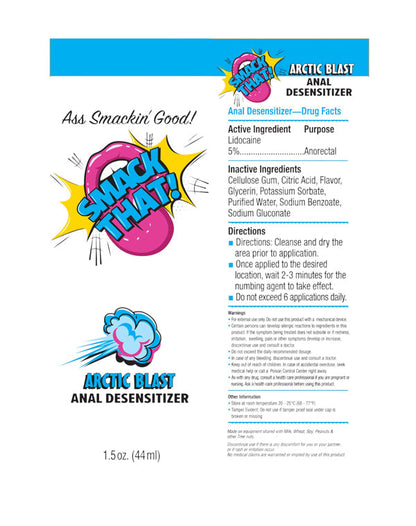 Smack That Anal Desensitizer 1.5 oz LITTLE GENIE