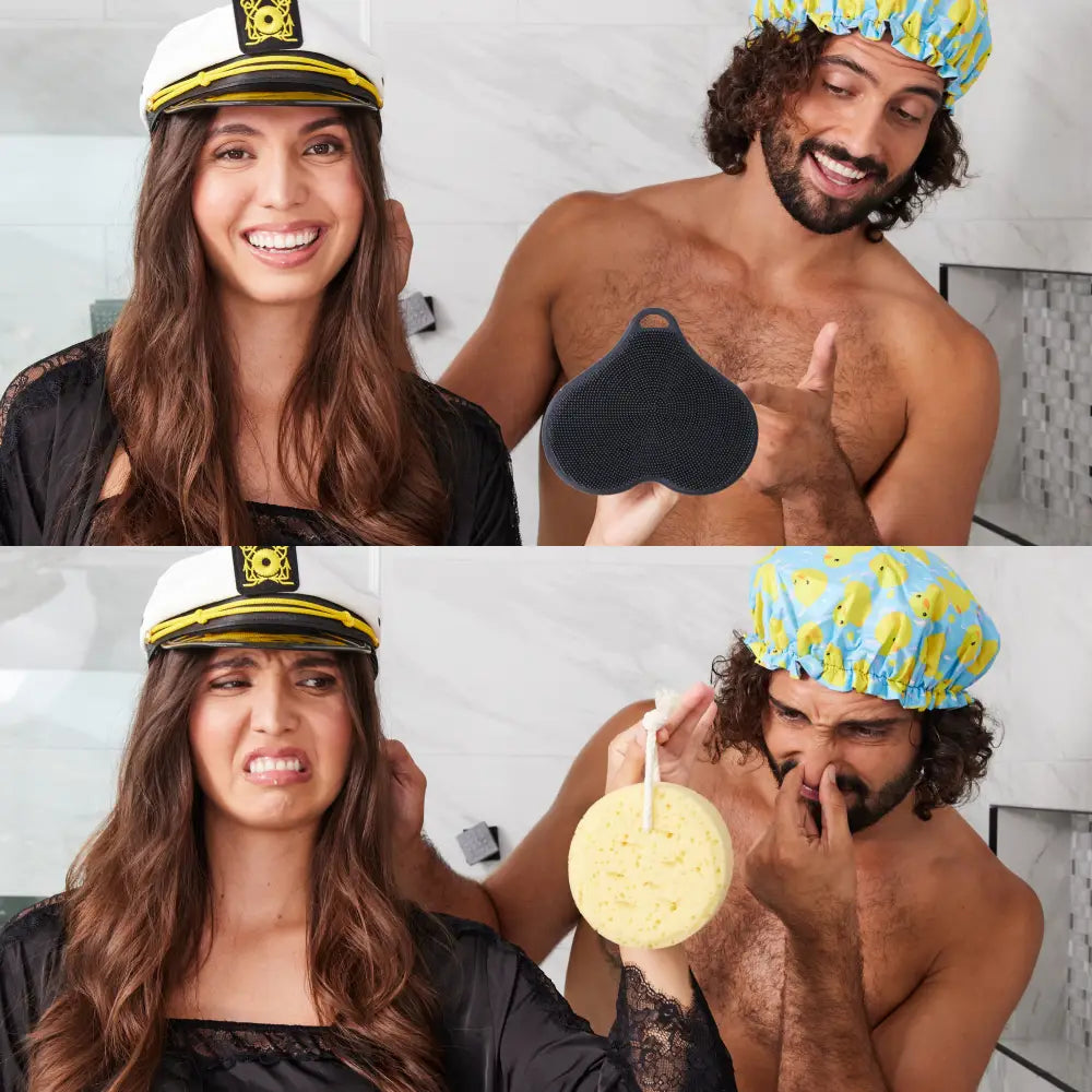 Body and Nut Scrubber - Exfoliating Silicon Loofah SP BOUTIQUE