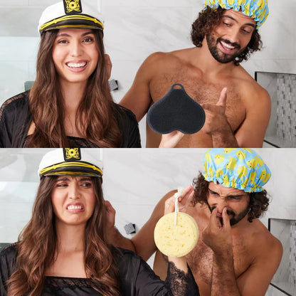 Body and Nut Scrubber - Exfoliating Silicon Loofah SP BOUTIQUE