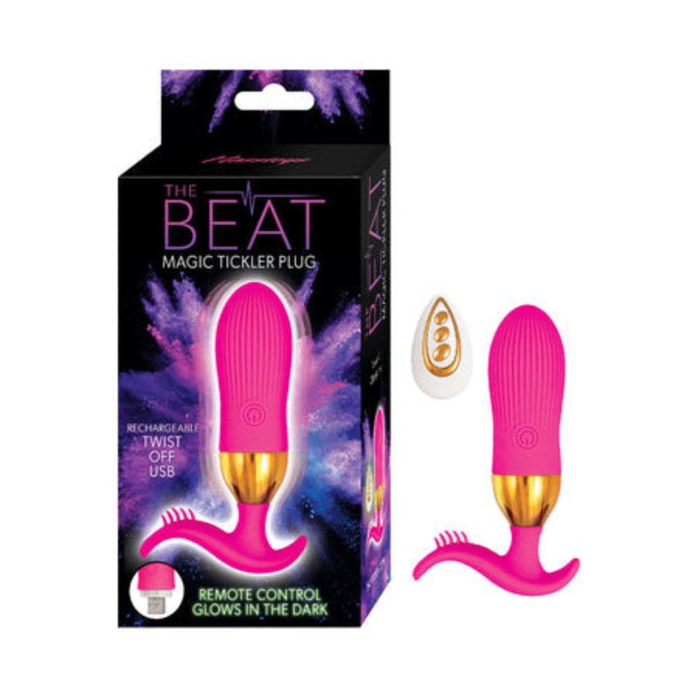 Beat Magic Tickler Plug in Pink by Nasstoys