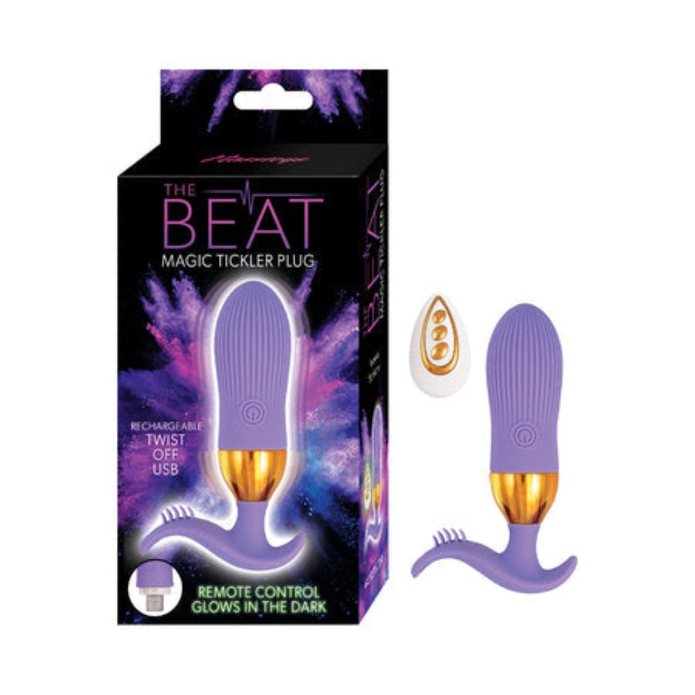 Beat Magic Tickler Plug in Purple by Nasstoys
